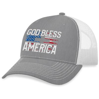 God Bless America Flag Hat