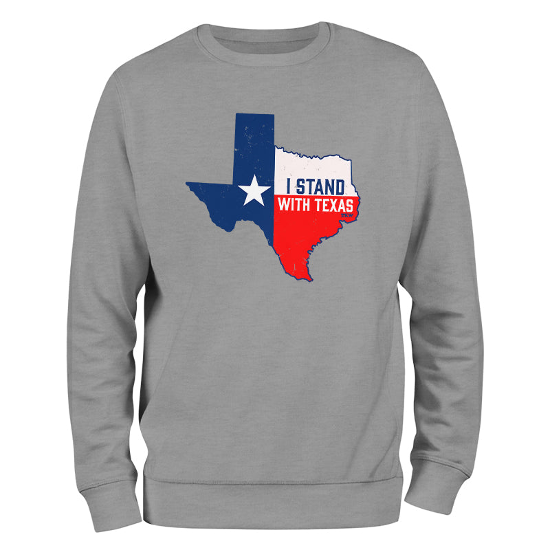 I Stand With Texas Crewneck
