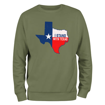 I Stand With Texas Crewneck