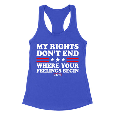 My Rights Don't End Women's Apparel