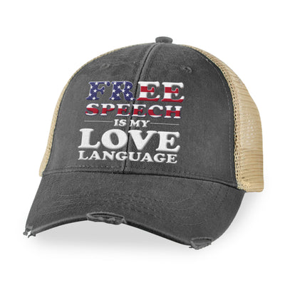 Free Speech Is My Love Language Hat