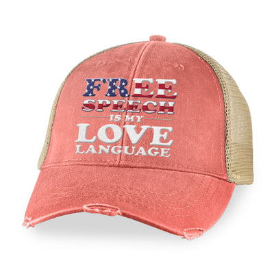 Free Speech Is My Love Language Hat