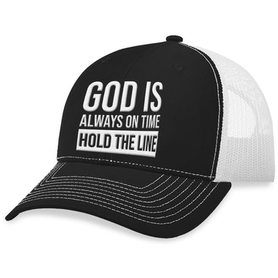 God Is Always On Time Hat