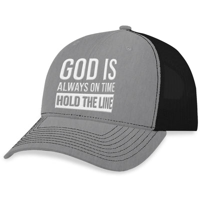 God Is Always On Time Hat
