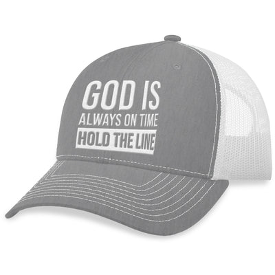 God Is Always On Time Hat