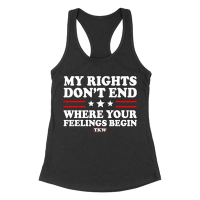 My Rights Don't End Women's Apparel