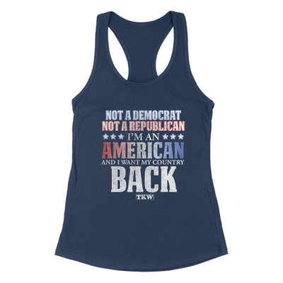 American Want My Country Back Women's Apparel