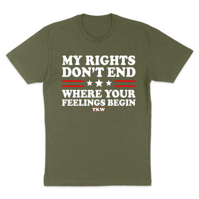 My Rights Don't End Men's Apparel