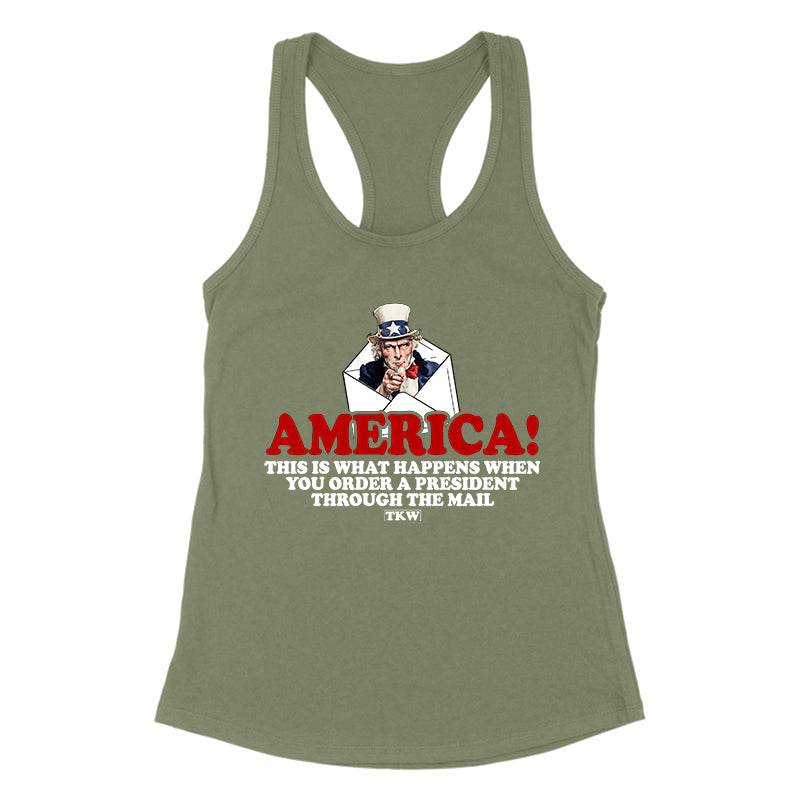 America This Is What Happens Women's Apparel