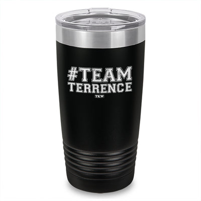 Team Terrence Laser Etched Tumbler