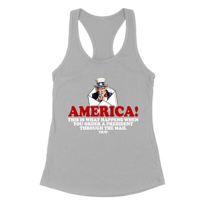 America This Is What Happens Women's Apparel