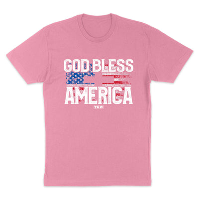 God Bless America Flag Women's Apparel